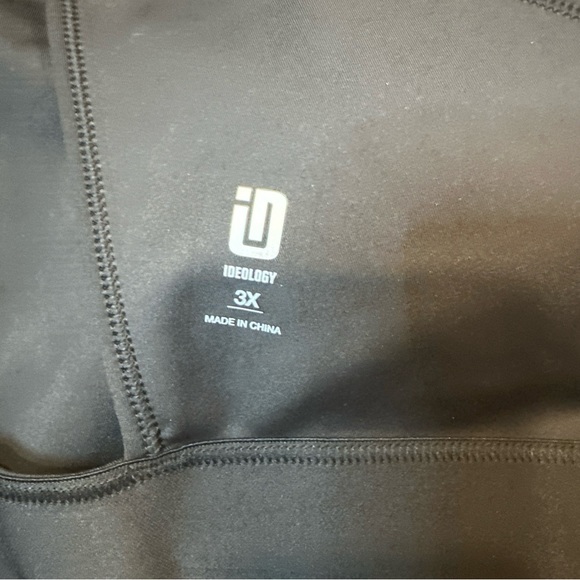 Ideology Plus Size Mid Impact Women's Sports Bra NWT Black Size 3X - Picture 9 of 10